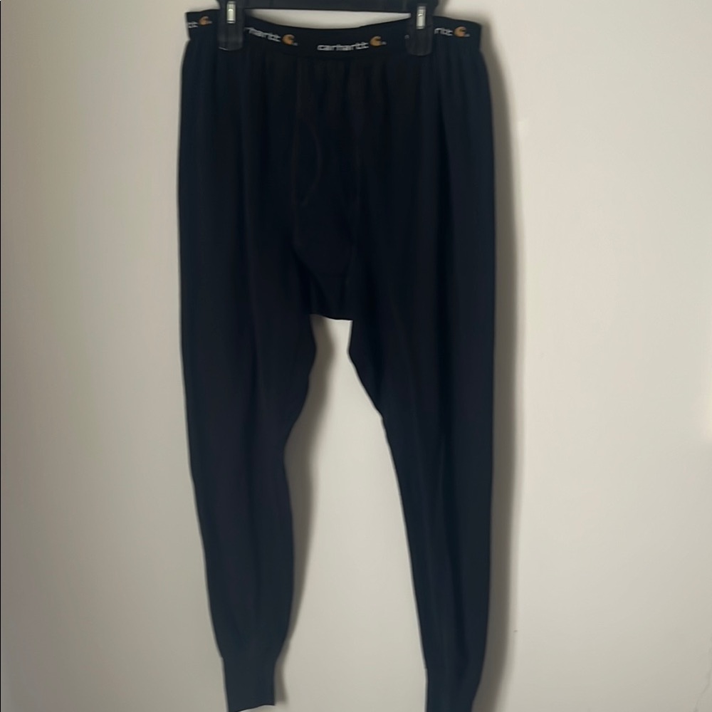 Tall XL Carhartt Men's Underwear Black Pants